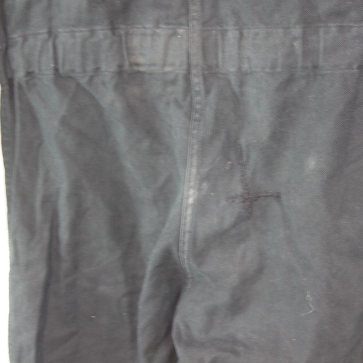 French Army AFV Tanksuit Black Coverall heavyweight Genuine Surplus 38-40"(4174)