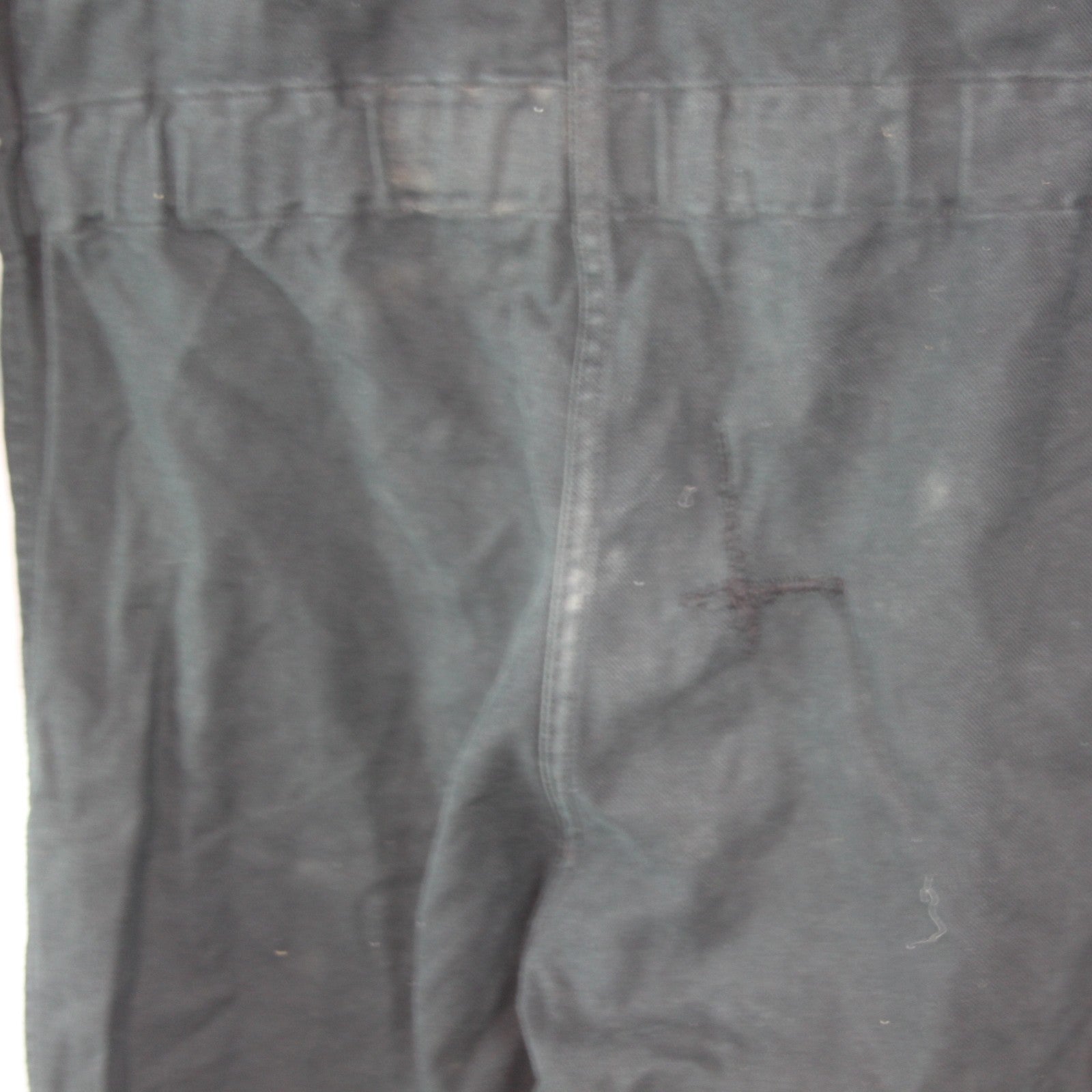 French Army AFV Tanksuit Black Coverall heavyweight Genuine Surplus 38-40"(4174)