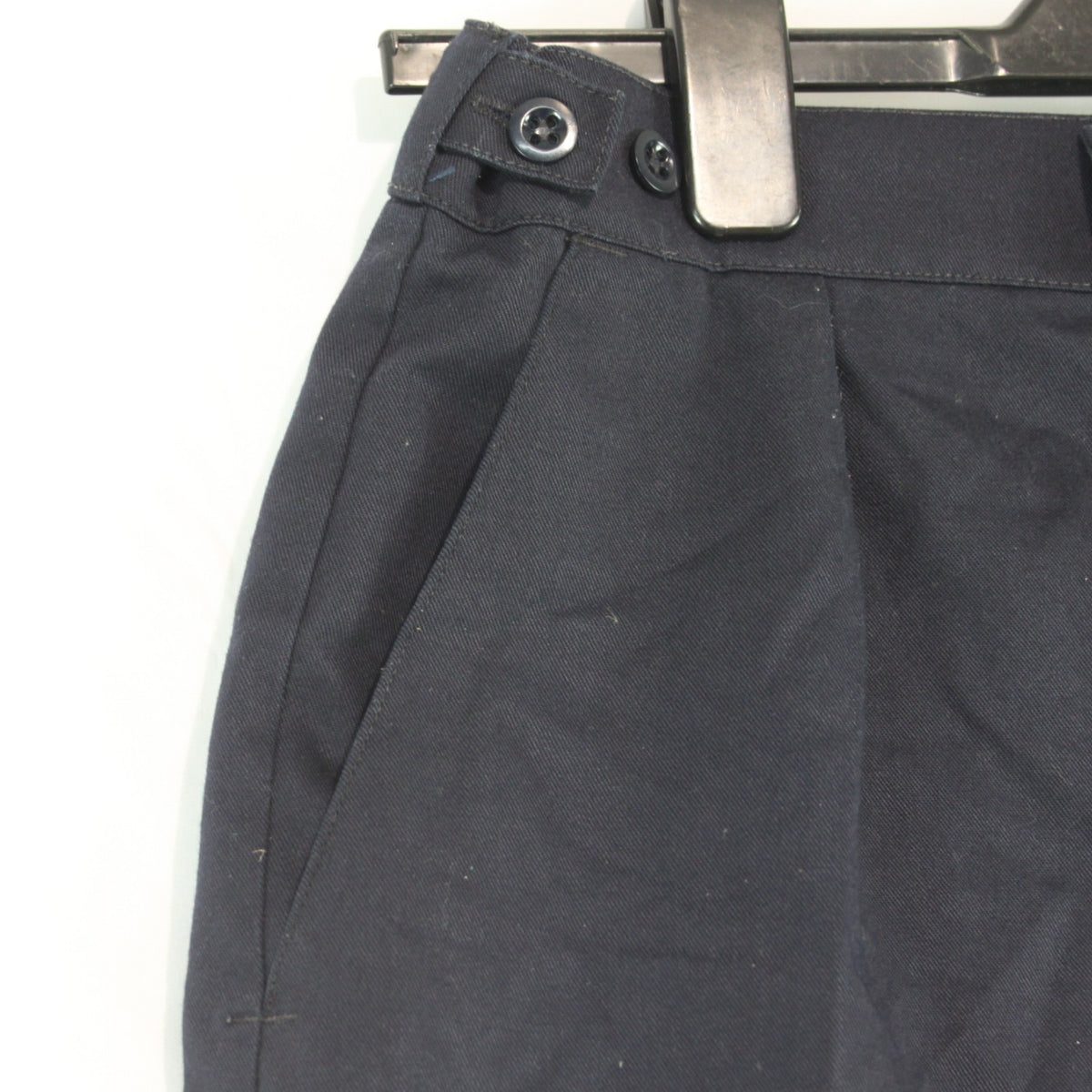 Genuine Surplus British Forces  Tri-Service PT Shorts Navy Pleat Front (4367)