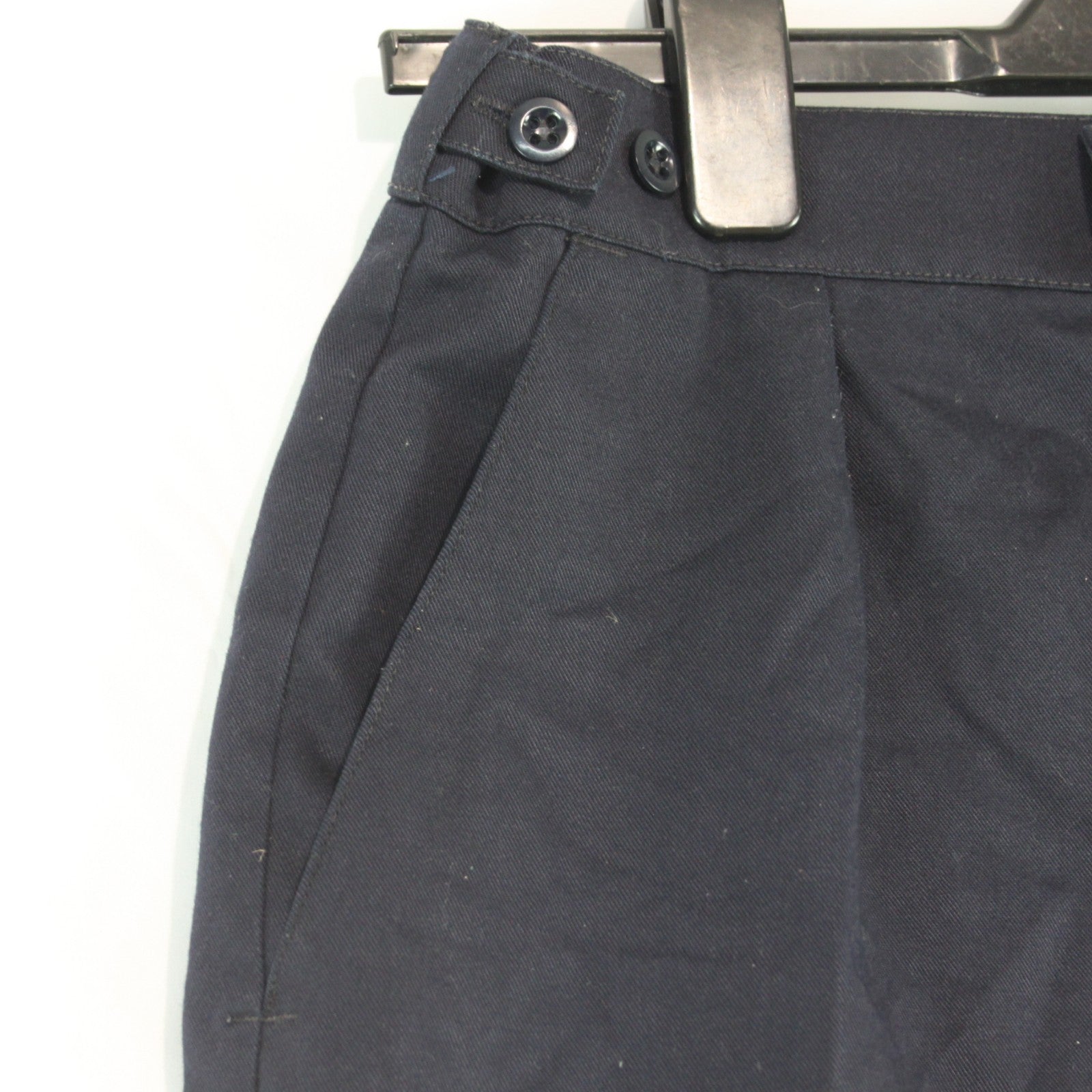 Genuine Surplus British Forces  Tri-Service PT Shorts Navy Pleat Front (4367)
