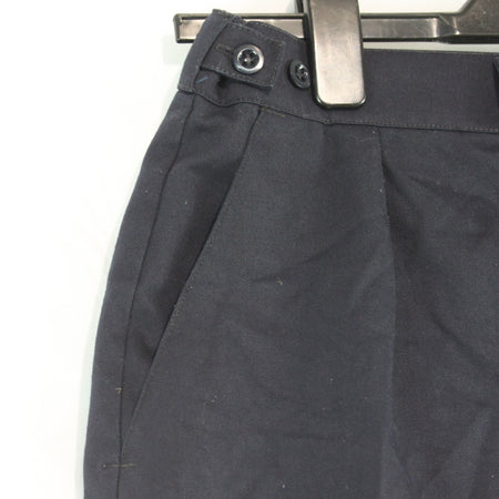 Genuine Surplus British Forces  Tri-Service PT Shorts Navy Pleat Front (4367)