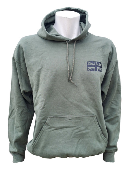 Spitfire Roundel Exclusive Printed Hoodie Warm Army Military Airforce Green