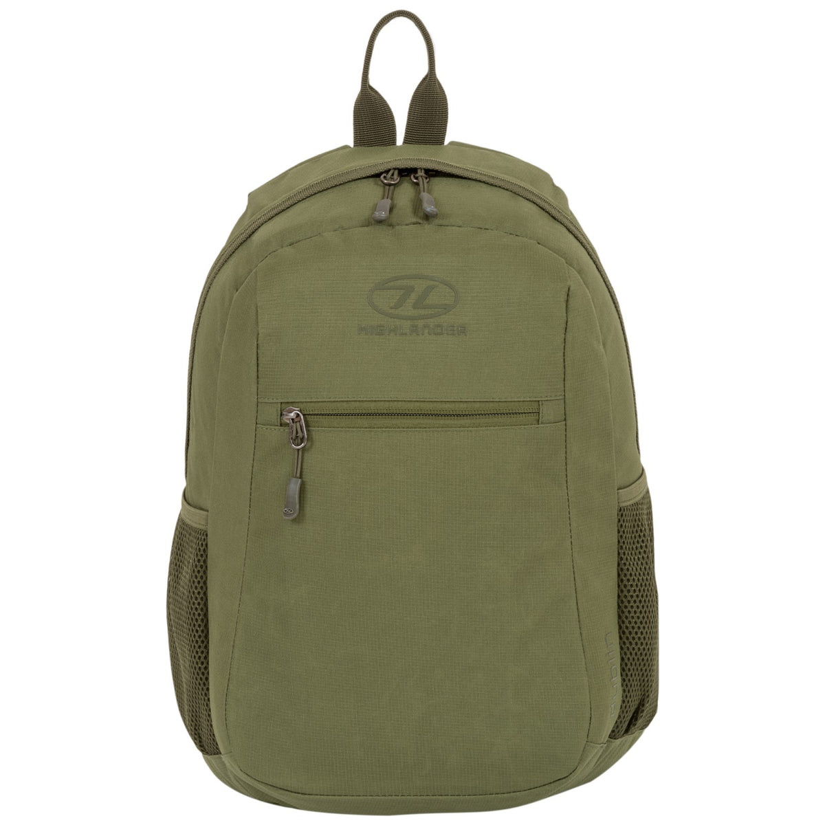 Highlander Dublin 15 Litre Small Rucksack Daysack Military Style Olive Black