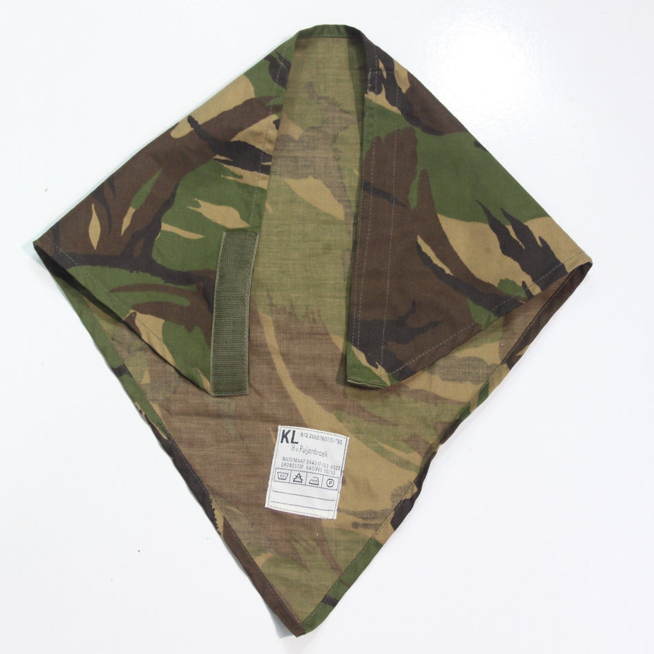 Dutch Army Bandana DPM Camouflage Triangle Genuine Surplus Army Military 3954