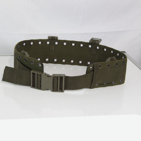 Genuine Surplus German Army Hip Belt Webbing Belt Olive 92mm Wide 34-38" (4091)