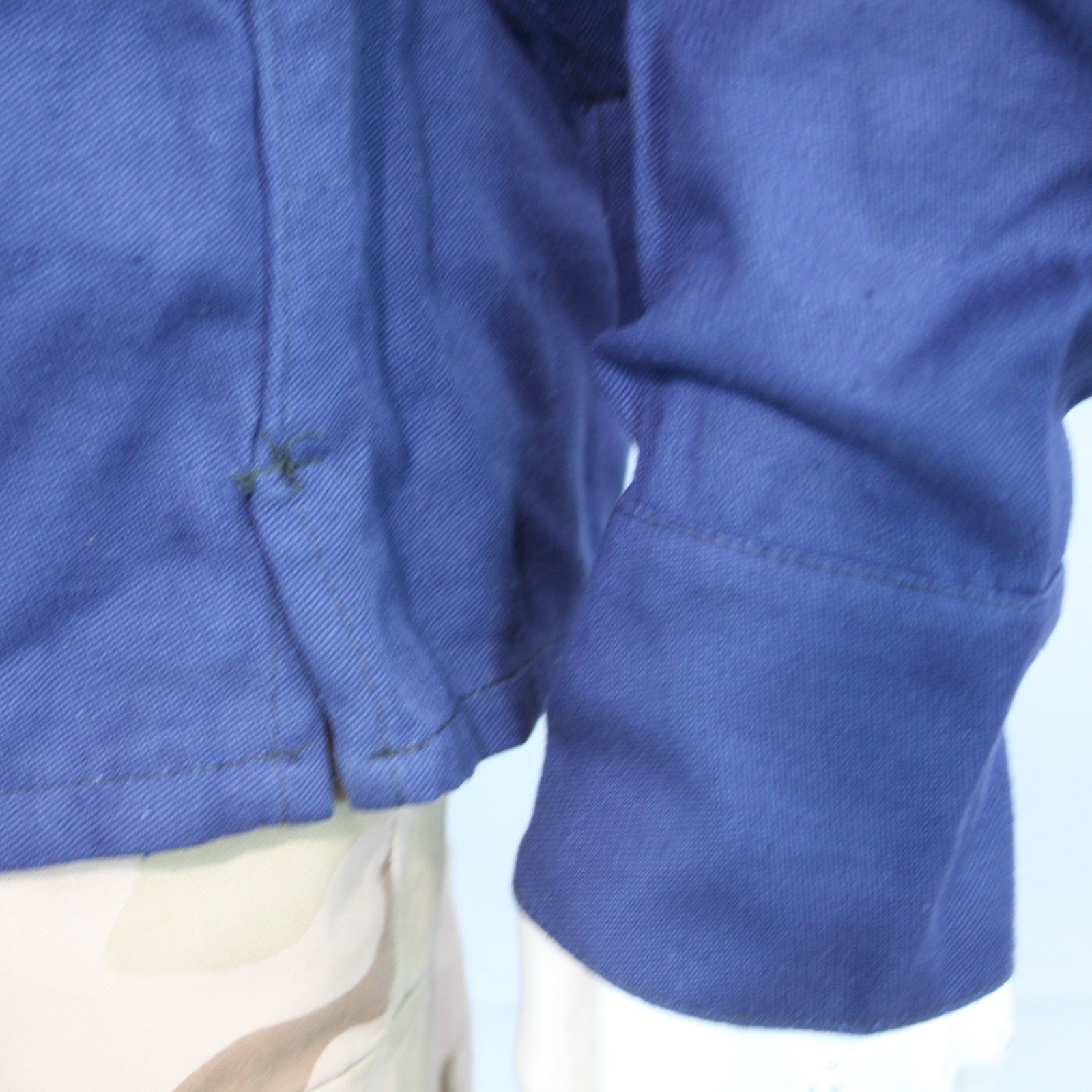 Vintage Cold War Bulgarian Sailors Middy Top Shirt Genuine Surplus 40-42"  (4159