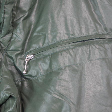 Down FIlled Thermal Trousers Padded Winter French Army Repaired 38-40" W (3888C)