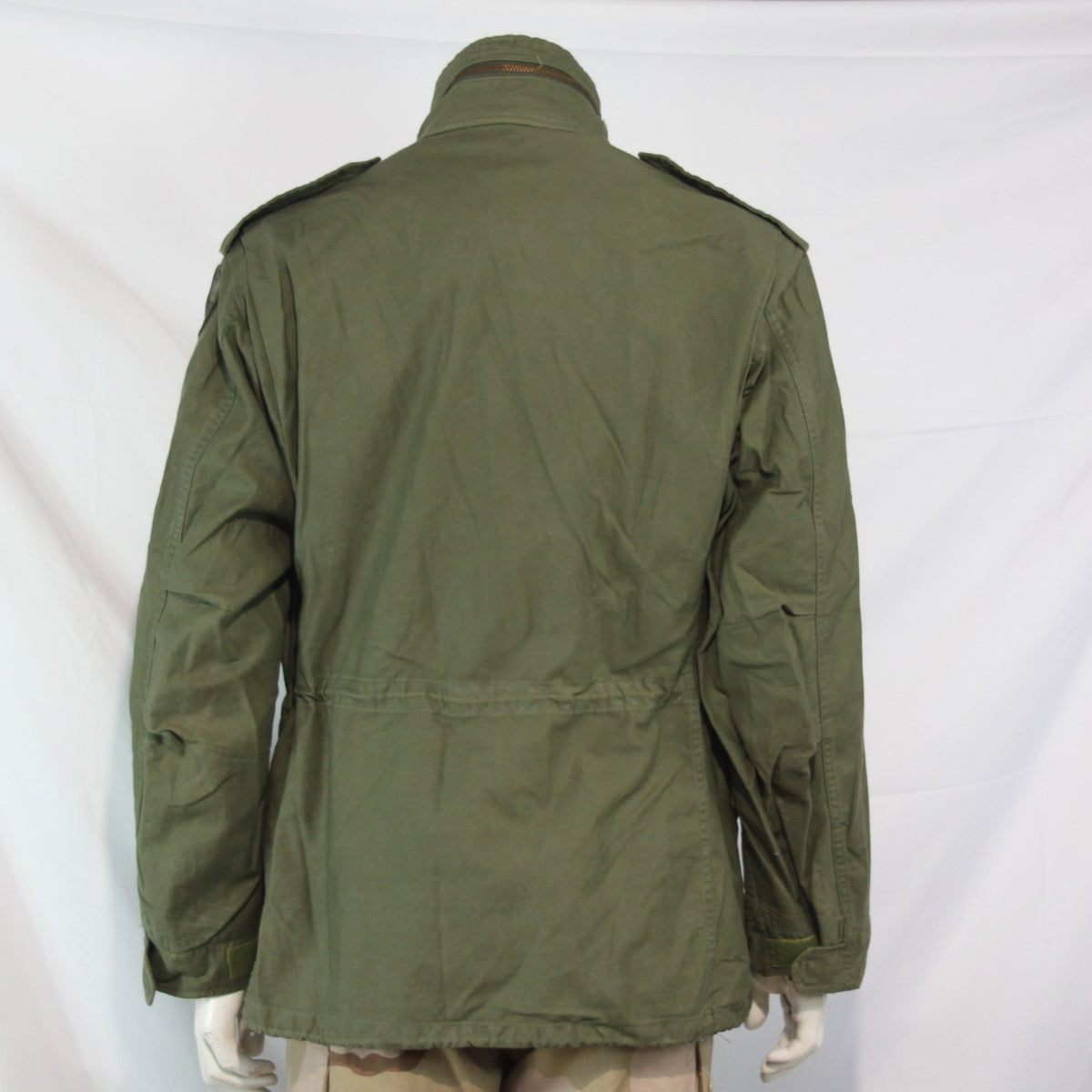 US M65 Genuine Surplus Army Jacket Olive Green Canvas Parka Medium 37-41" (3876)
