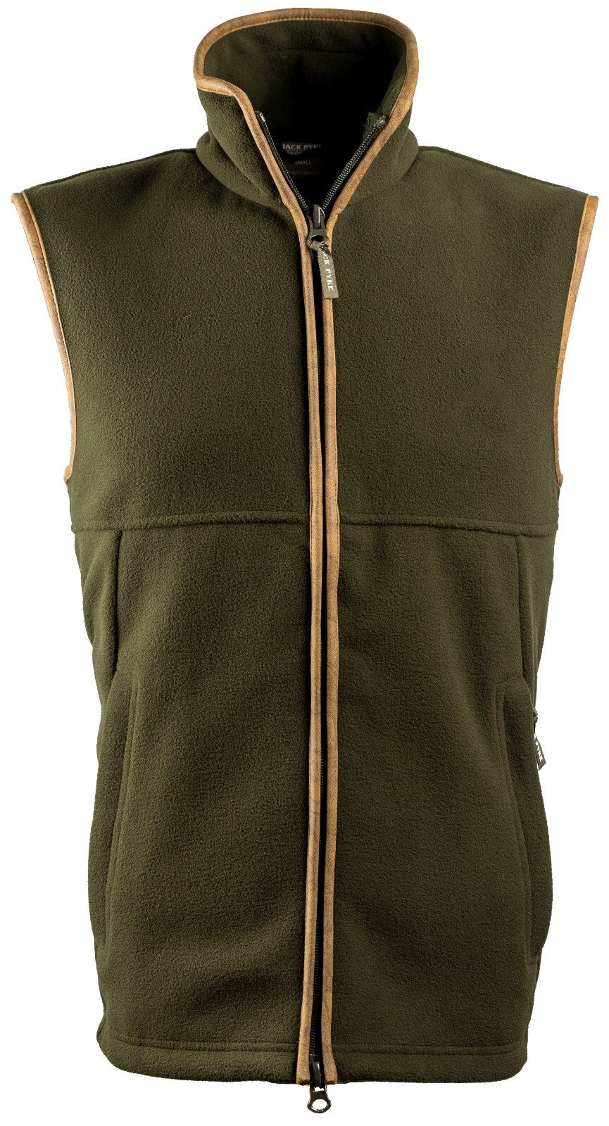 Ex Display Jack Pyke Countryman Fleece Gilet Double Zip Front Waistcoat