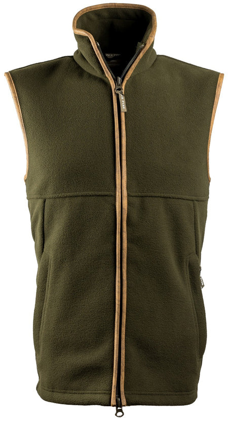 Ex Display Jack Pyke Countryman Fleece Gilet Double Zip Front Waistcoat