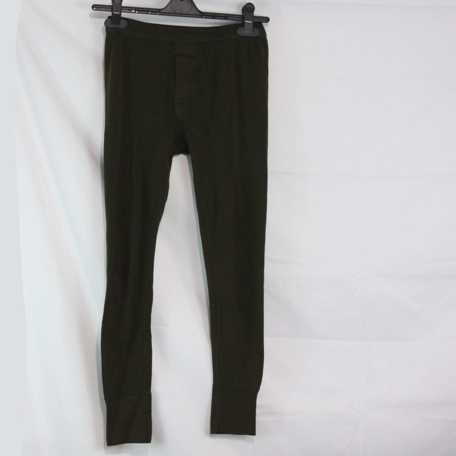 Genuine Surplus French Chlorofibre Thermal Long Johns 32"W Olive(3836)