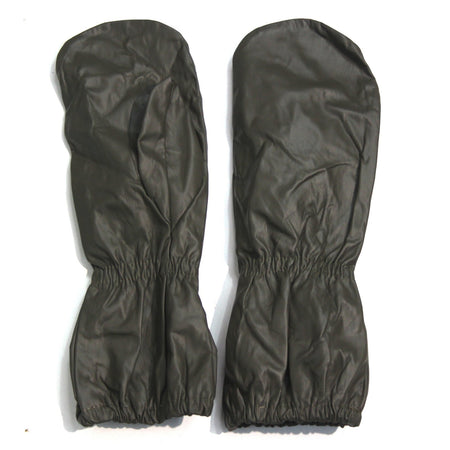PVC Coated Canvas Over Mittens Genuine Surplus French Army Dated 1989 (3924)