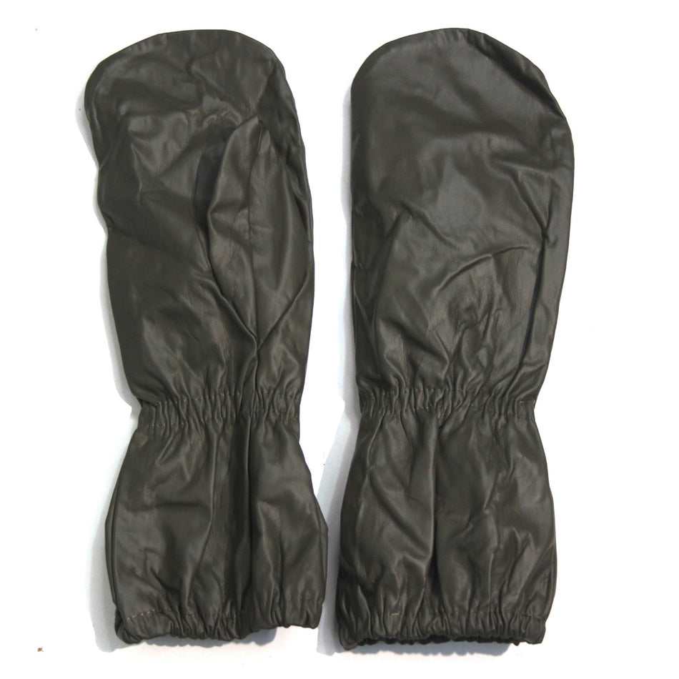 PVC Coated Canvas Over Mittens Genuine Surplus French Army Dated 1989 (3924)
