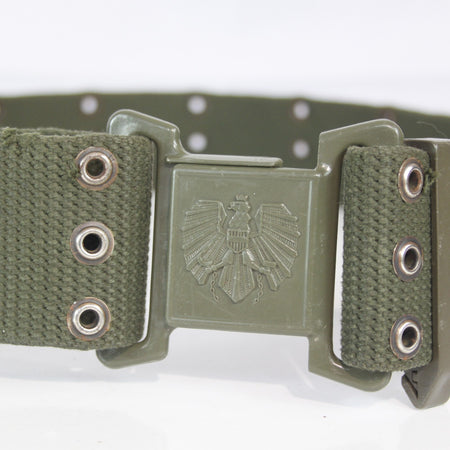 Genuine Surplus Austrian Army Webbing Belt Olive 56mm Wide(4087)