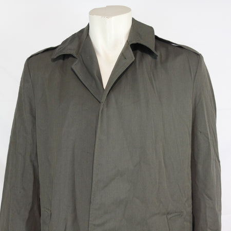 Genuine Surplus British Royal Marines Raincoat Grey Khaki 40-42" (3337)