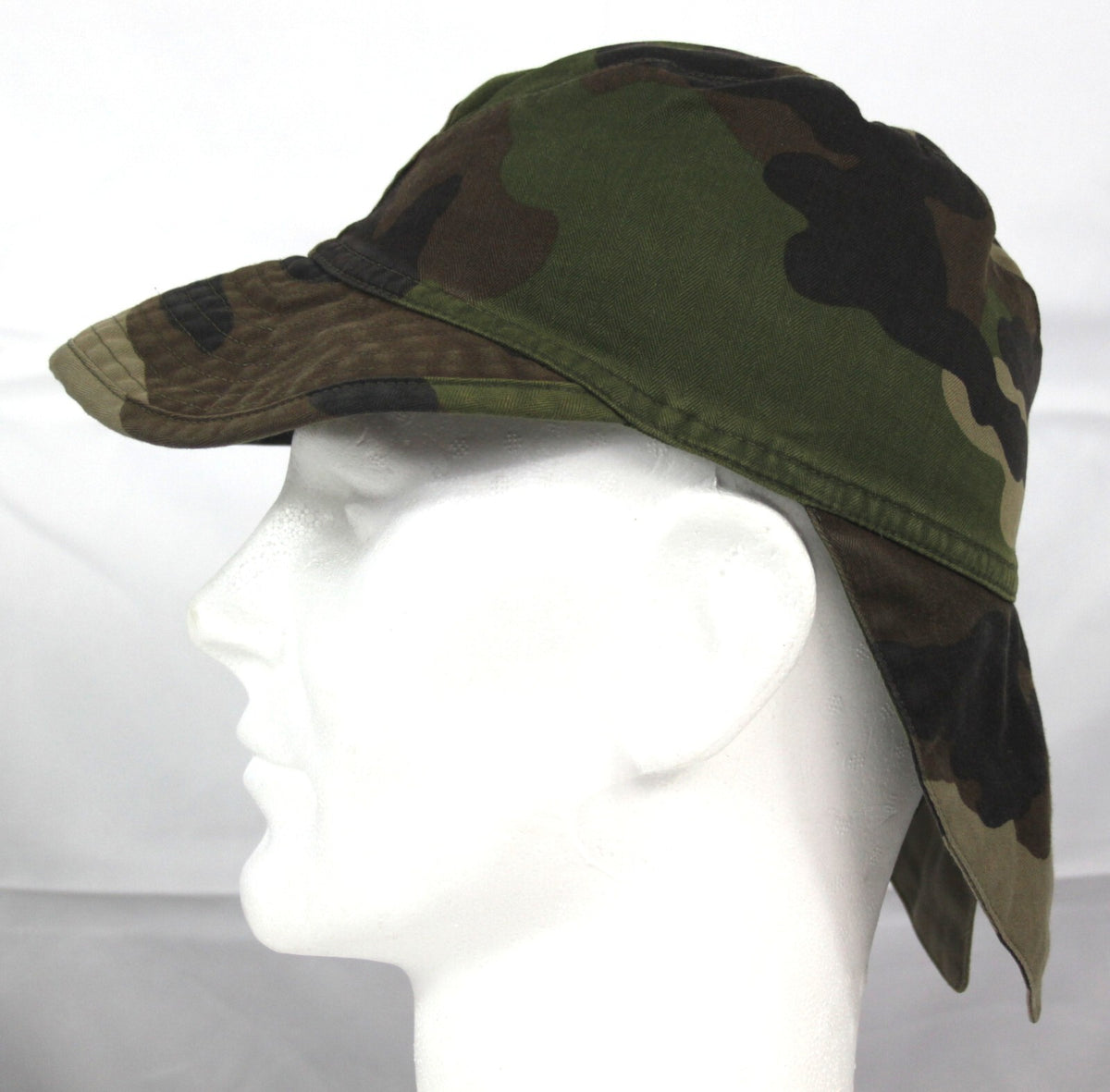 Genuine Surplus French Army CCE Camouflage Bigeard Cap Camo Fatigue Cap Peak