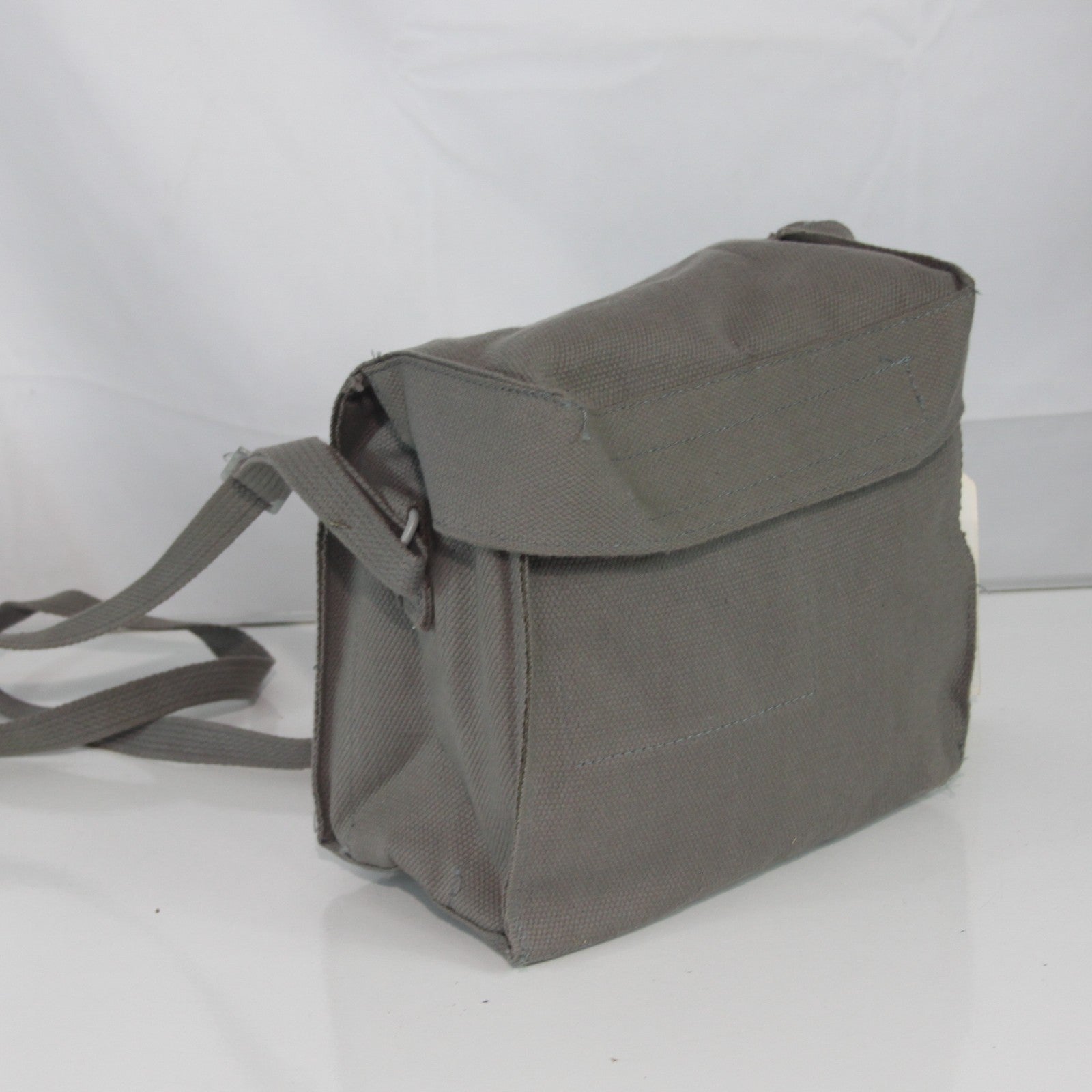 Genuine Surplus Danish Army Side Bag Canvas Tough Fabric Grey (4466)