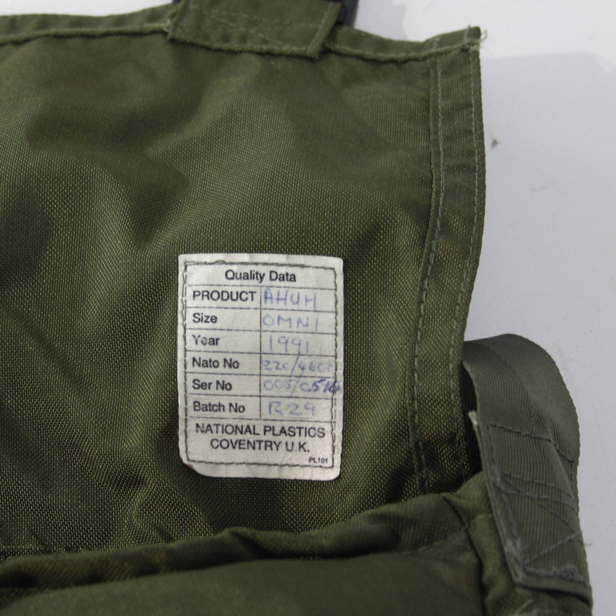 Genuine Surplus British Army Military Side Bag Shoulder Bag Olive (3243)