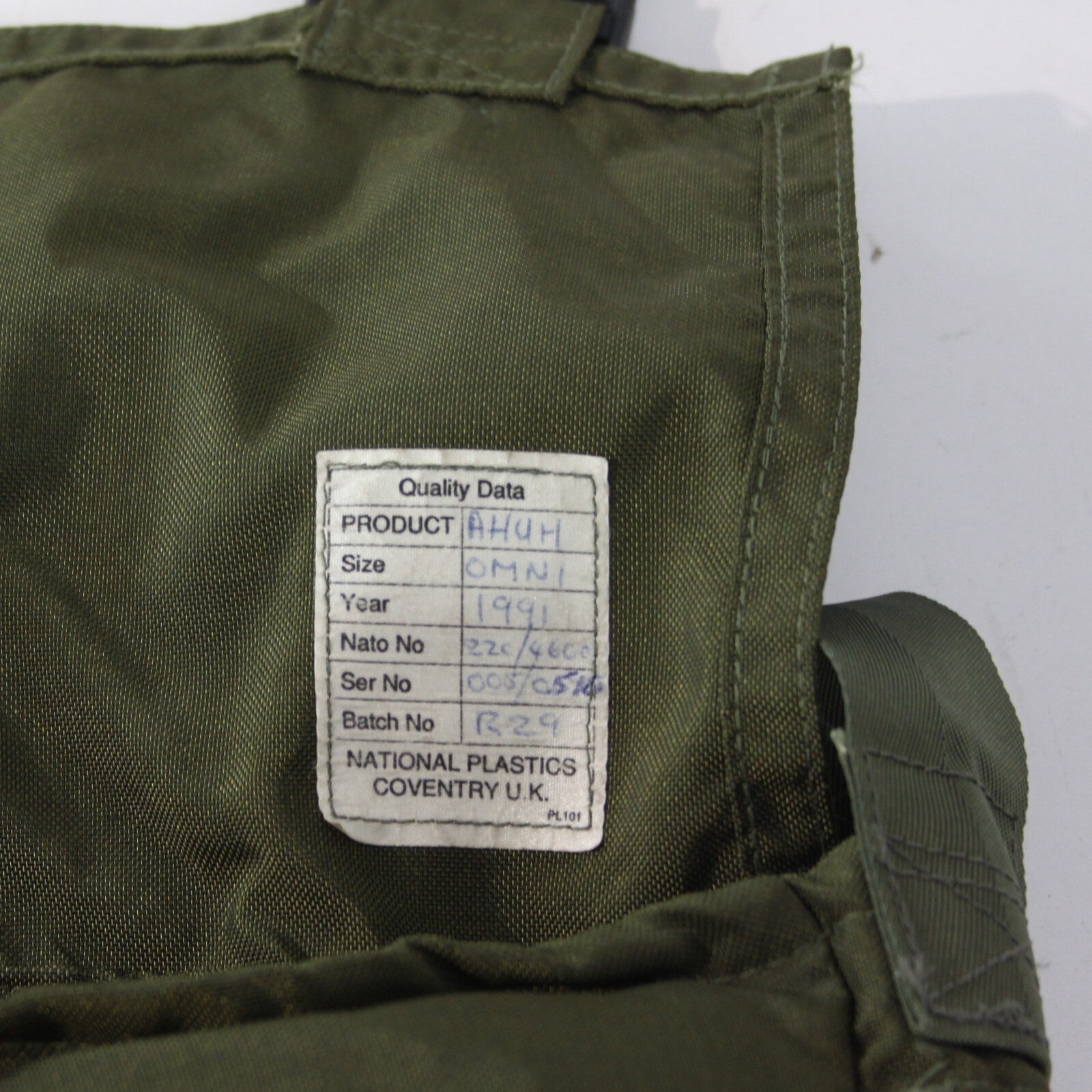 Genuine Surplus British Army Military Side Bag Shoulder Bag Olive (3243)