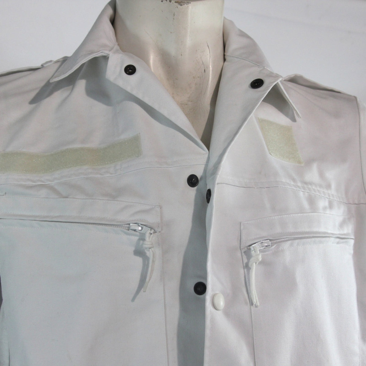 Genuine Surplus Dutch Army Heavyweight Shirt White 38" (4290)