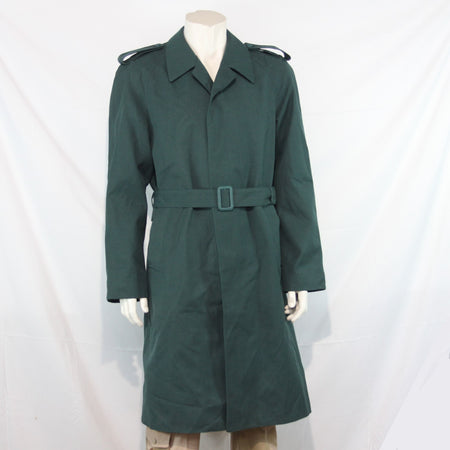 Genuine Surplus Spanish Police Civil Guard Trench Coat Bottle green 40" (3228)