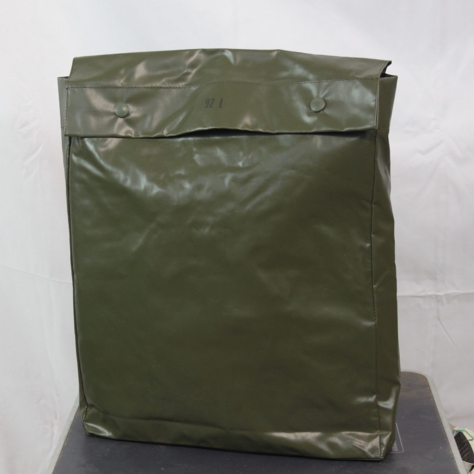 Waterproof Jacket Trouser Set PVC Coated Olive French Army Genuine Surplus(3952)