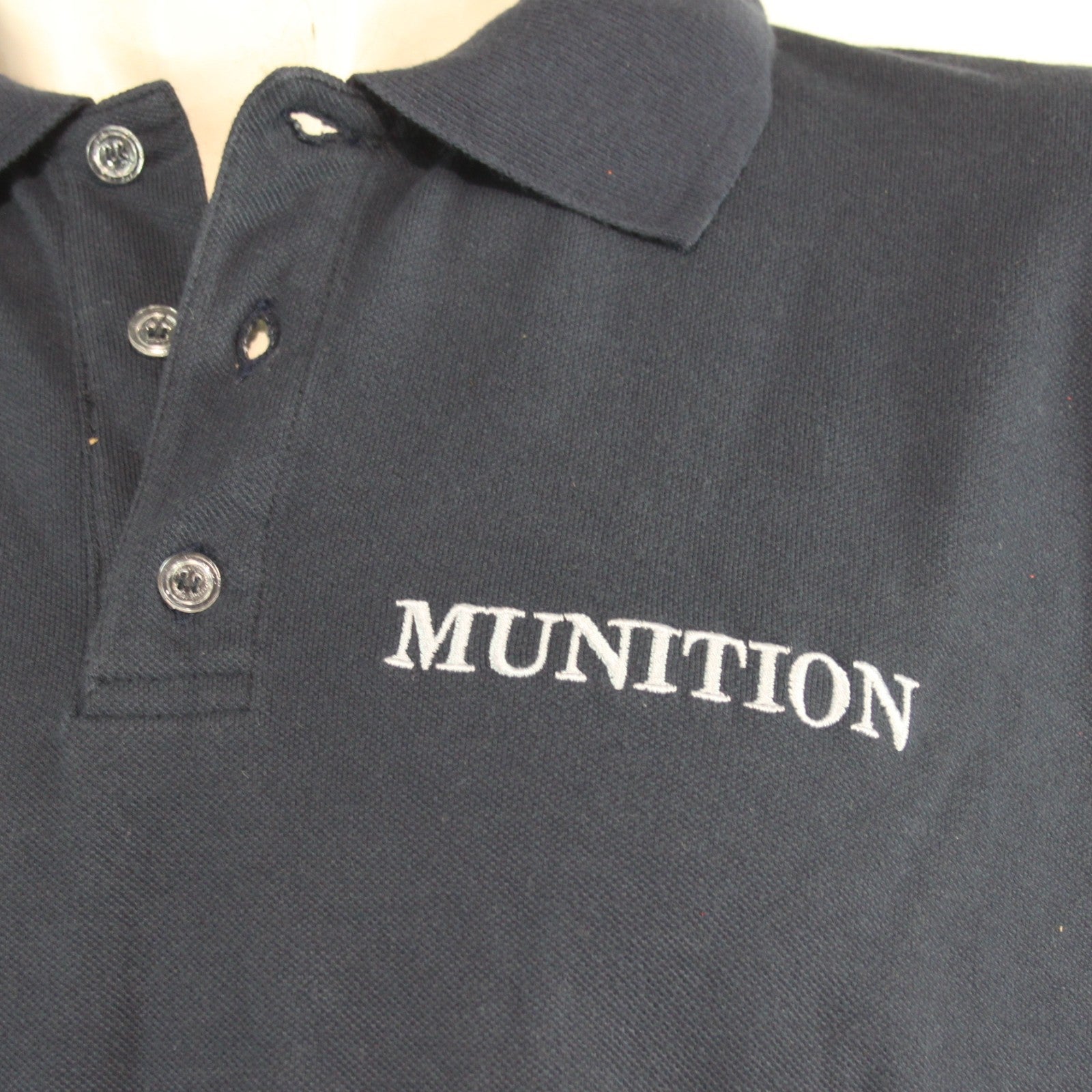 Genuine Surplus Austrian Army Munitions Polo Shirt Long SLeeve FR XL (4282)