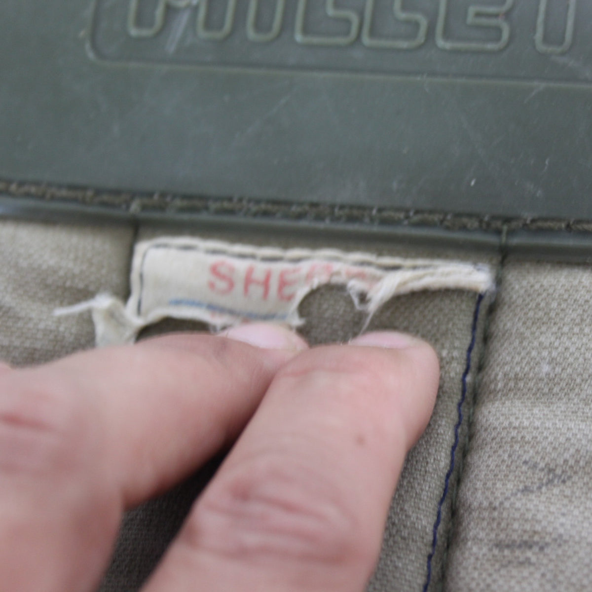 Genuine Surplus Vintage Millet Rucksack Olive Green Repaired (3451)