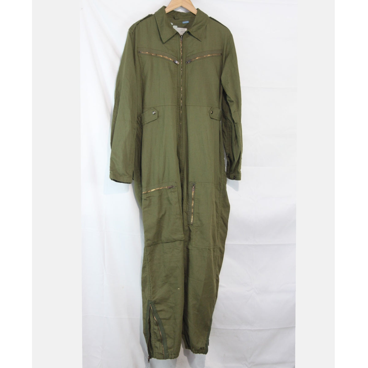 Austrian Army Nomex Coverall Olive Green Genuine Surplus Damaged 38-40" (4167)