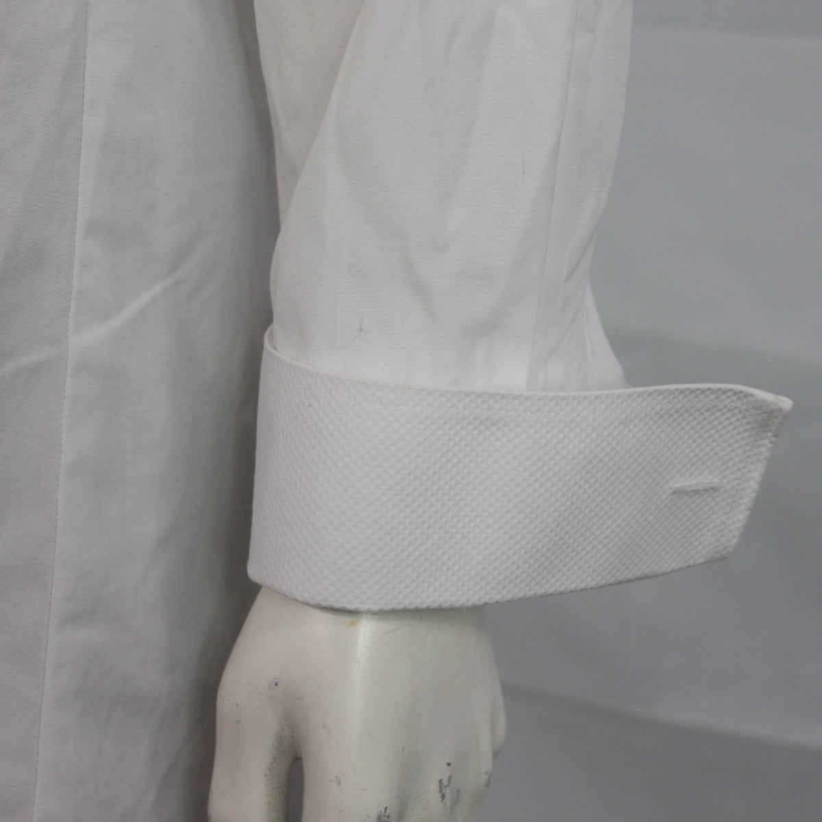 Genuine Surplus British Officers Mess Dress Shirt Marcella Front Mens 39cm(3594)