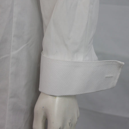 Genuine Surplus British Officers Mess Dress Shirt Marcella Front Mens 39cm(3594)