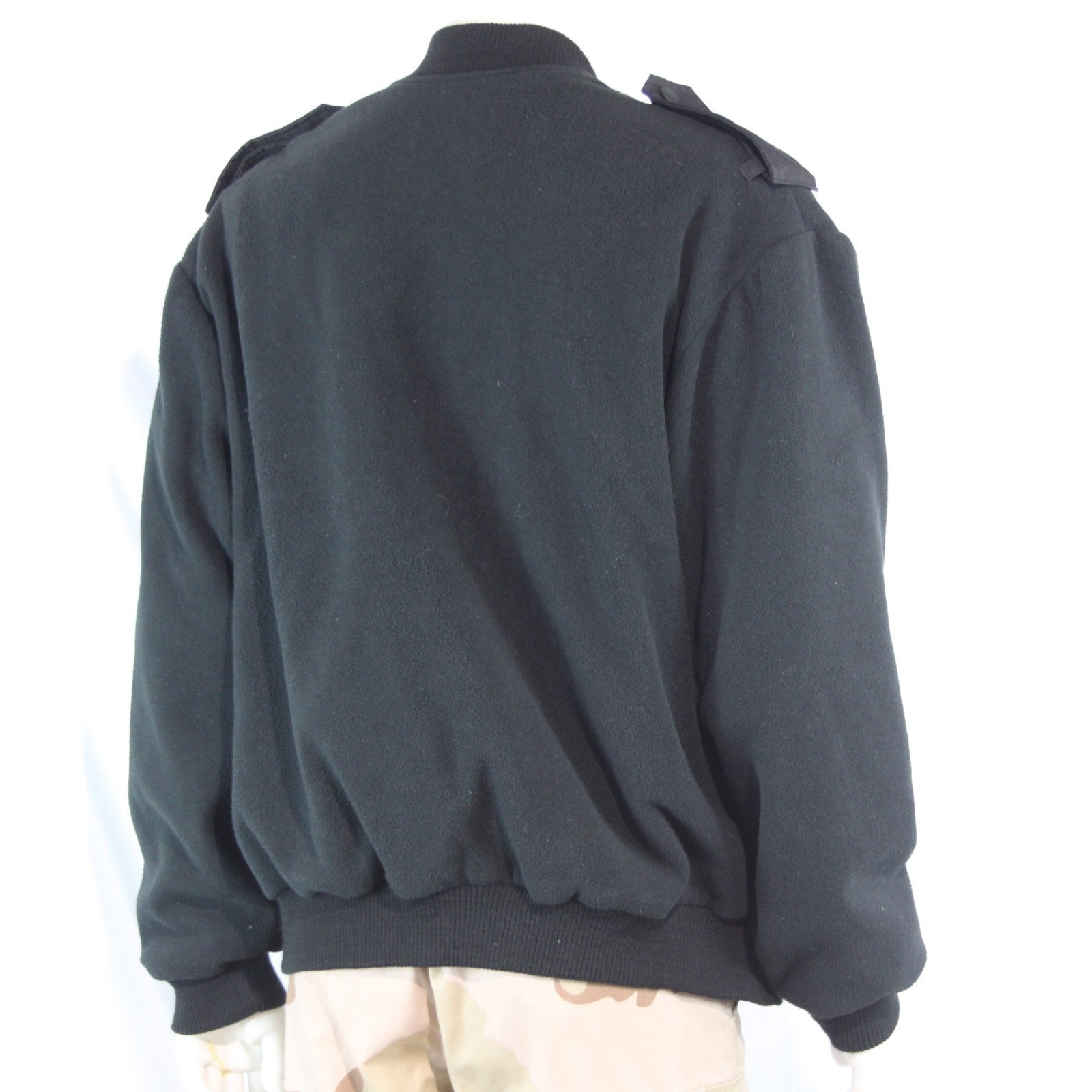 Genuine Surplus Fleece Jacket Warm Fully Lined Black  44-46" (4122)