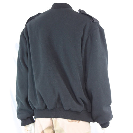Genuine Surplus Fleece Jacket Warm Fully Lined Black  44-46" (4122)