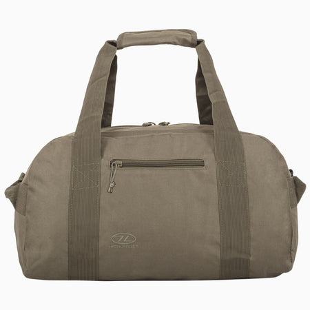 ED Highlander Cargo Holdall Duffle Bag 30 Litre Small Strong Durable Black Green