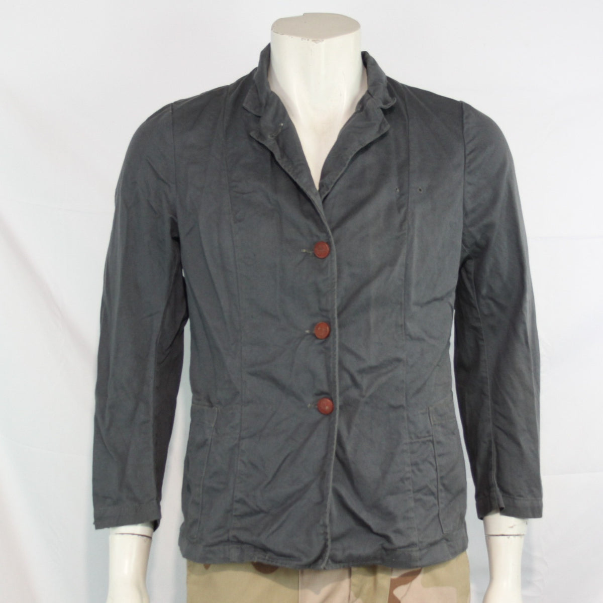Genuine Surplus British Railway Female Operators Jacket No Label Grey 34" (3356)