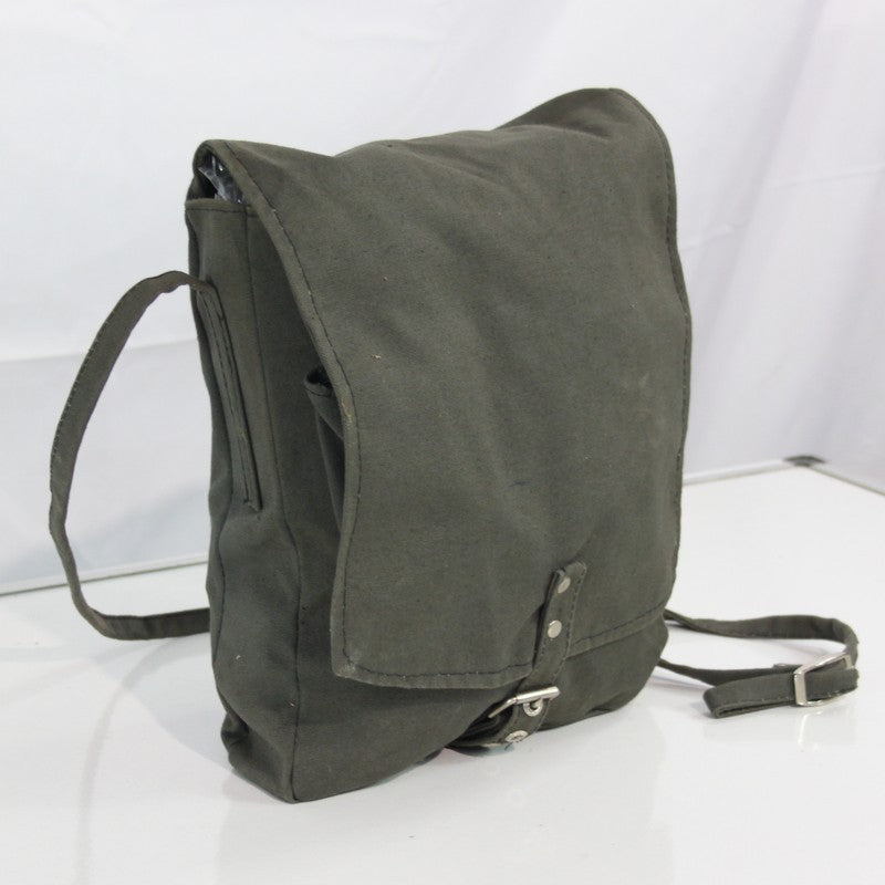 Genuine Surplus Bulgarian Side bag Small Map Carrier Maybe Canvas Green/grey3411