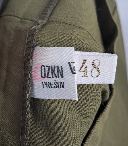 Genuine Surplus Slovakian Army Womens Skirt Khaki Green Button Fasten