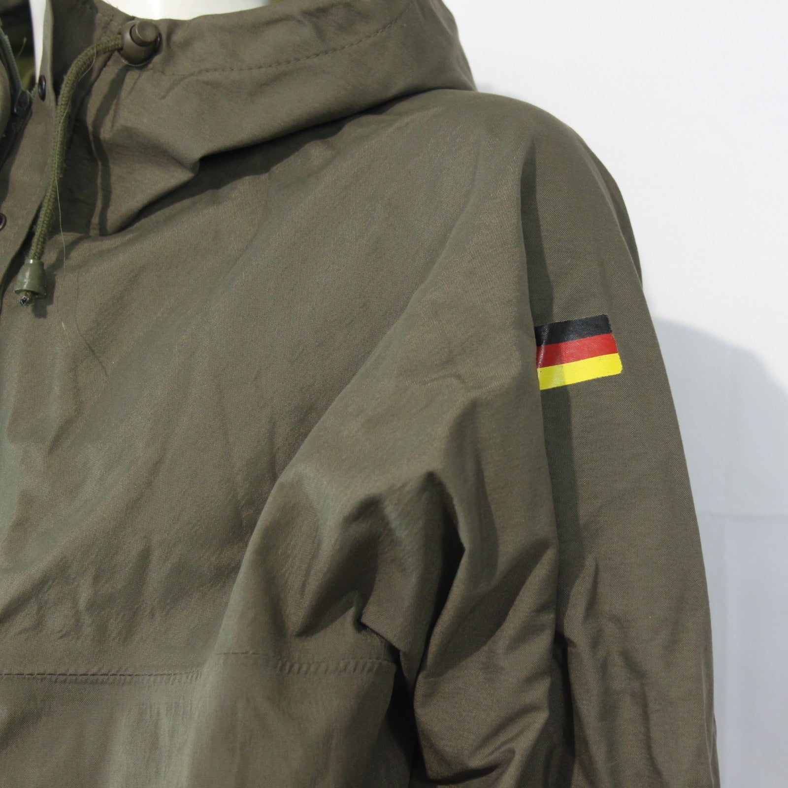 Genuine Surplus German Army Gore-tex Waterproof Coat Jacket Olive 38-40" 3543