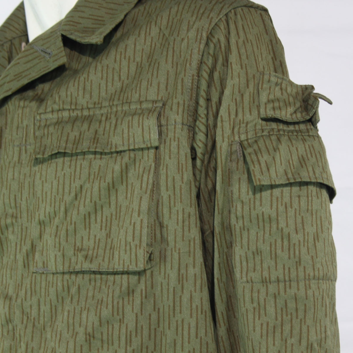 Raindrop Camo East German DDR Lightweight Jacket Canvas Genuine Surplus38" (4213