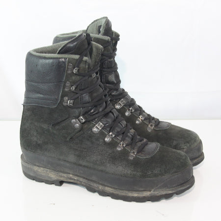 Meindl Austrian Army Mountain Boots Suede Padded Genuine Surplus EU45 (3869