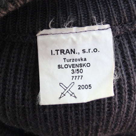 Genuine Surplus Slovakian Army Embroidered Jumper with Pocket Wool 42-44" (3255)