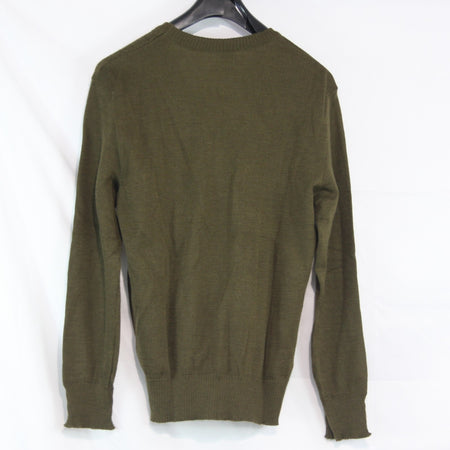 Genuine Surplus Czech Army Lightweight Jumper Olive Green Military (1048)