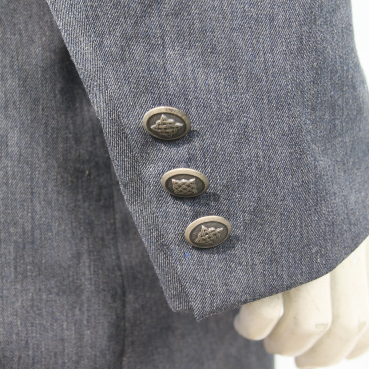Genuine Surplus Bulgarian Army Dress Uniform Jacket Blue  46" Chest (3566)