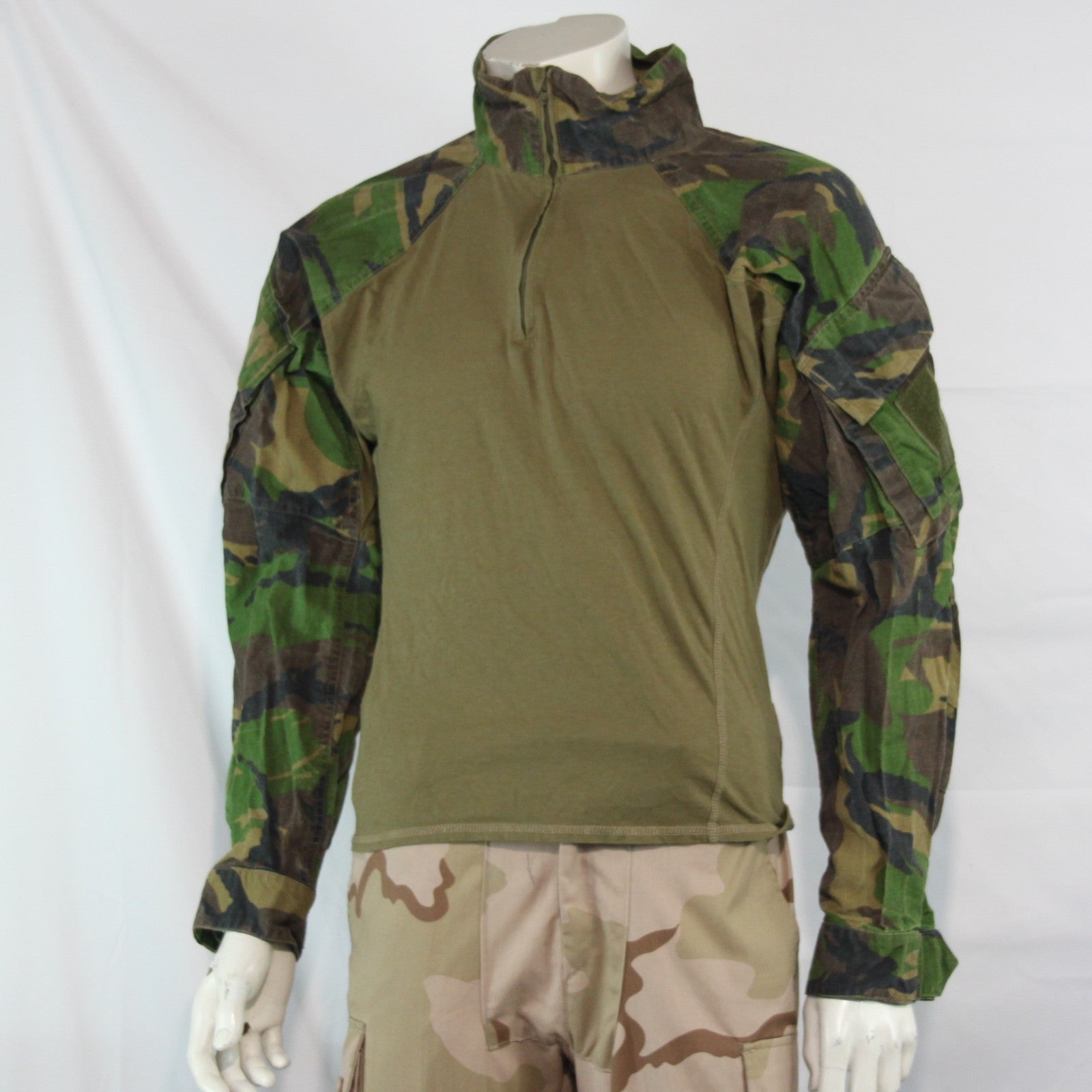 Genuine Surplus Dutch Army UBAC Shirt Top Military DPM Camo Medium (3607)
