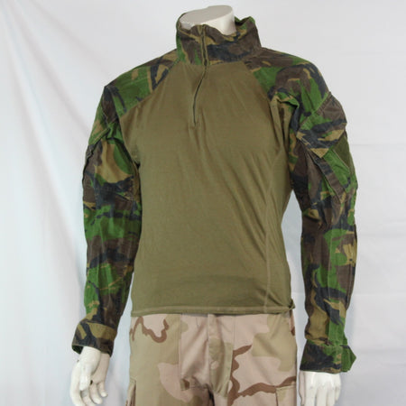 Genuine Surplus Dutch Army UBAC Shirt Top Military DPM Camo Medium (3607)
