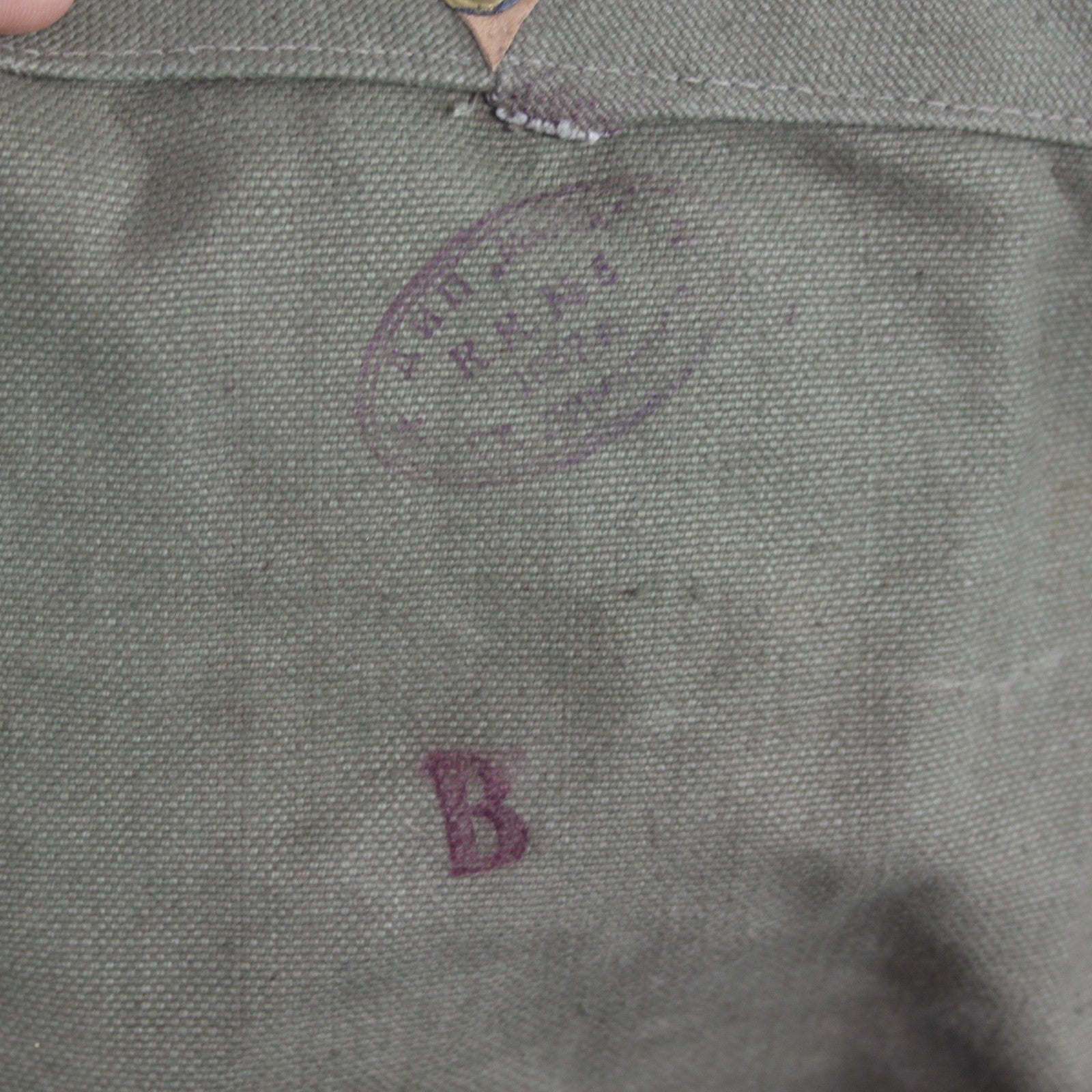 Genuine Surplus Vintage USSR Army Military Side Bag Cold War Russia Canvas  3437