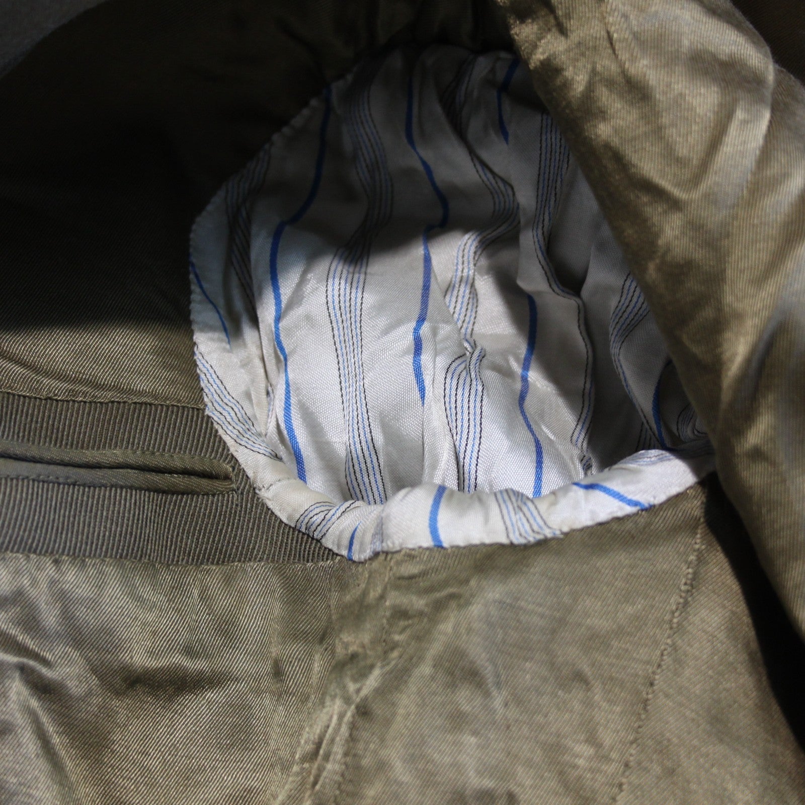 Uniform Dress Jacket Genuine Surplus French Army Heavy Olive 40" Chest (3497)
