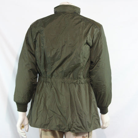 1970's Vintage Italian Army Foul Weather jacket Waterproof Lined 38-40" (4309)