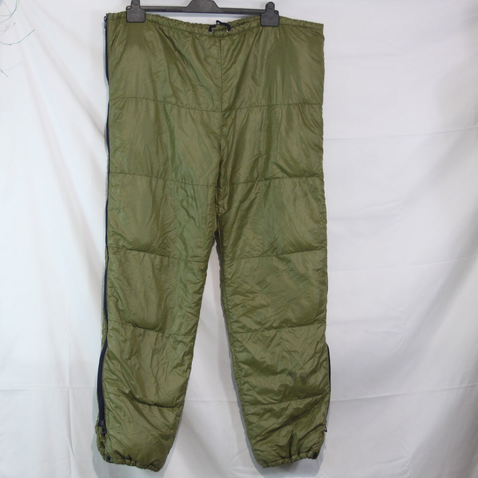 Down FIlled Thermal Trousers Padded Winter French Army NO ELASTIC 42-44"  (3899