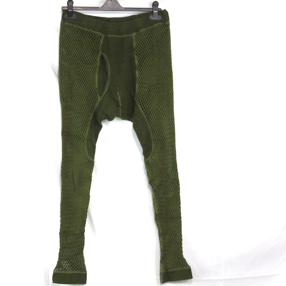 1980s Vintage Military String Long Johns Genuine Surplus British Army 38" (3833)